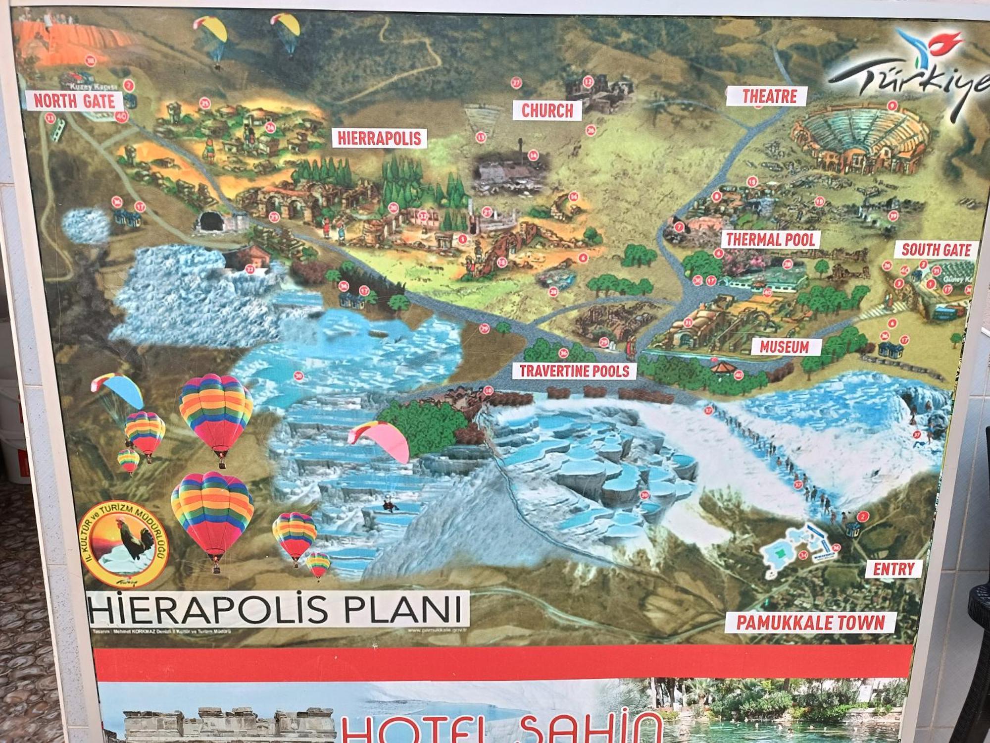 Pamukkale Sahin Hotel Exteriér fotografie