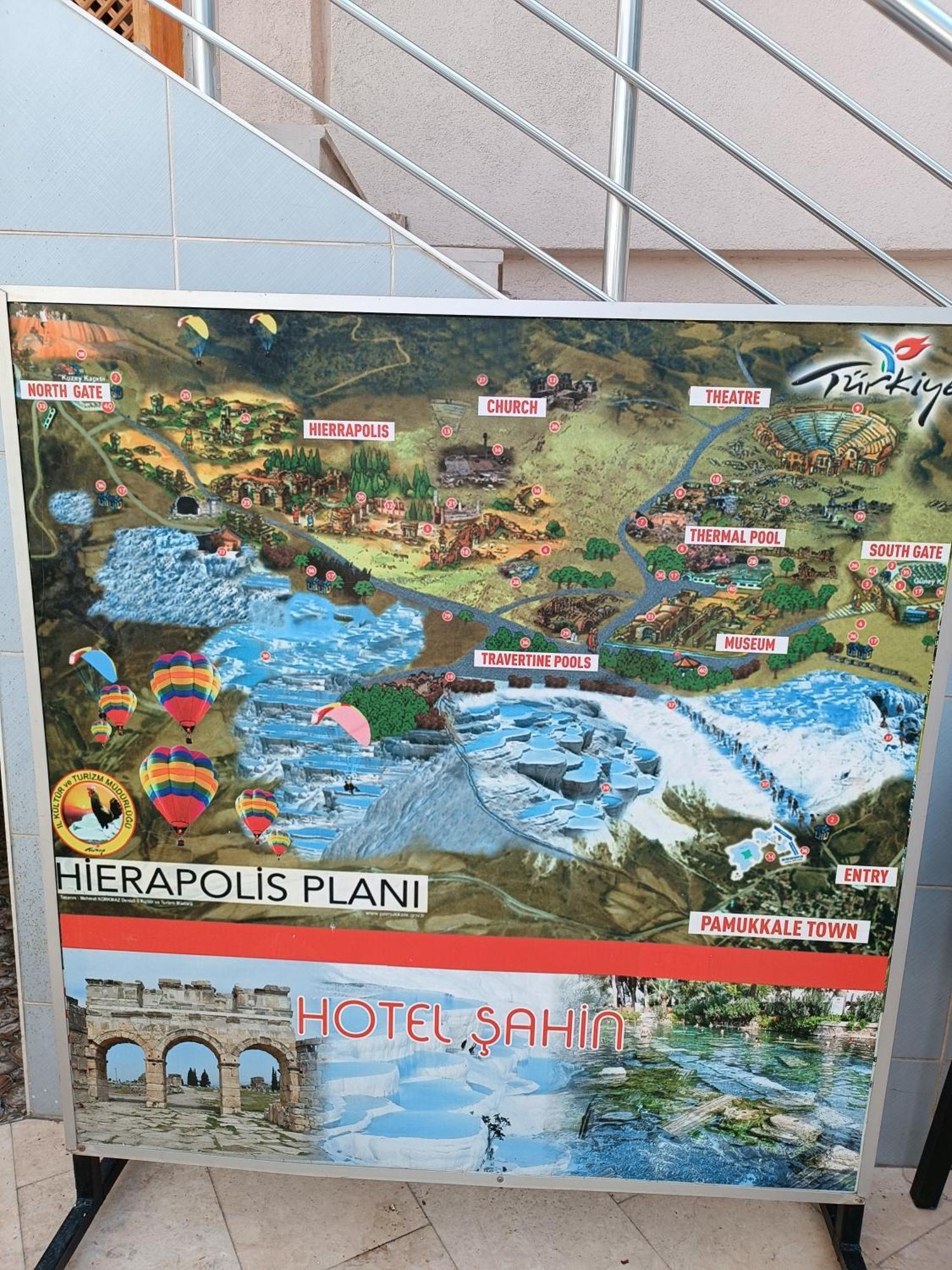 Pamukkale Sahin Hotel Exteriér fotografie